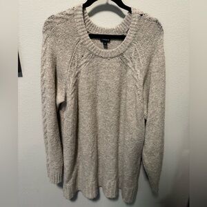Beige Knit Sweater